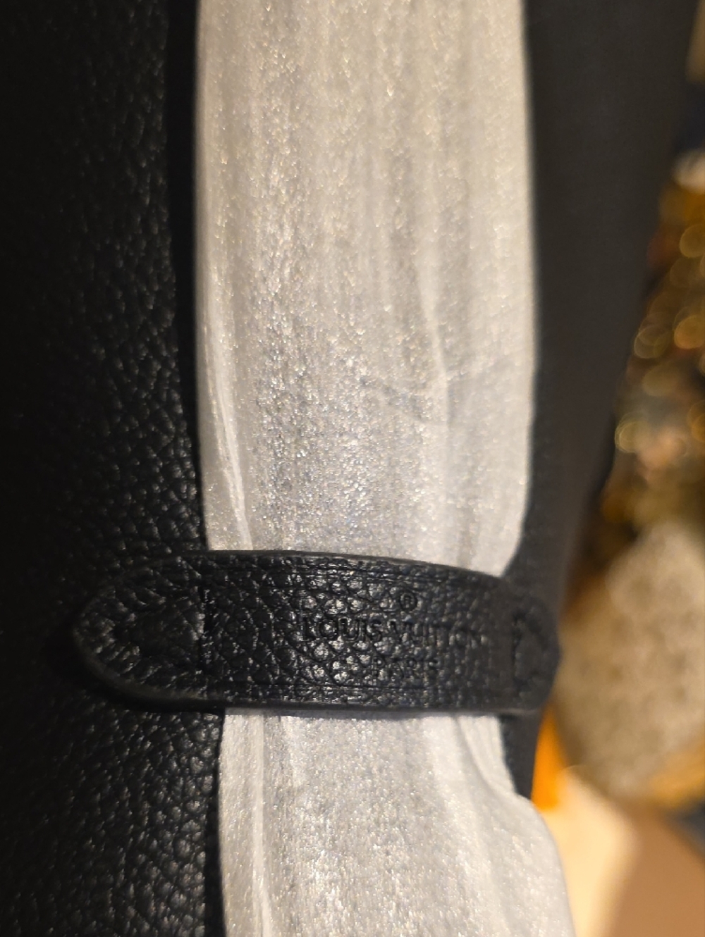 Black Leather Shoulder Tote Bag - Unbranded - Picture 9 of 14